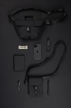 Logo trade corporate gifts picture of: VINGA Baltimore RCS sling bag