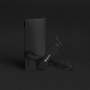 Logotrade promotional merchandise photo of: Gear X foldable EDC tool with carabiner and parcel cutter