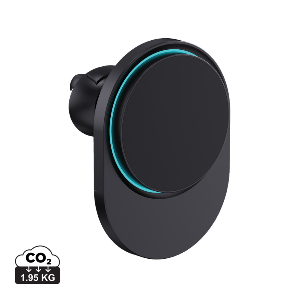 Logotrade advertising products photo of: PowerCruze RCS rplastic 15W magnetic charging car holder