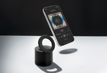 Logotrade promotional merchandise image of: Magpulse RCS recycled plastic 3W speaker w/magnetic holder