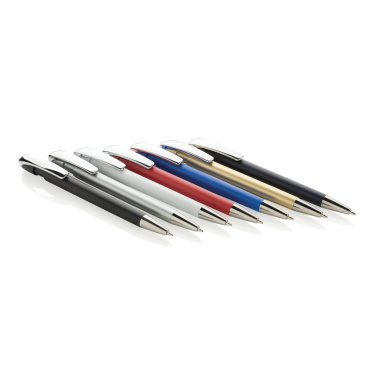 Logotrade promotional product image of: Glide GRS certified R-ABS Metal Clip Pen
