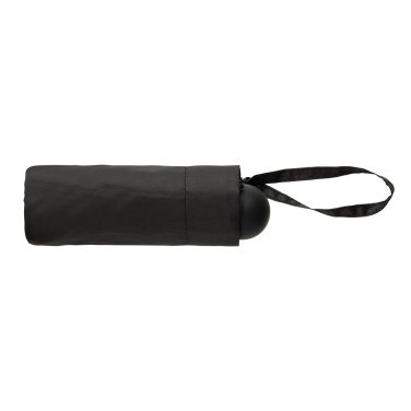 Logo trade promotional merchandise image of: 19.5" Aware™ RPET super mini manual 190T Pongee umbrella