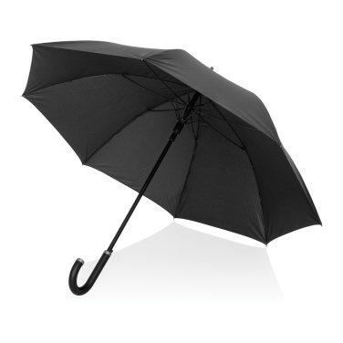 Logo trade promotional items picture of: Swiss Peak Vero Aware™ RPET 25” umbrella w luxe handle