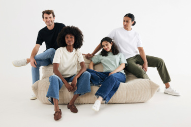 Logotrade promotional merchandise image of: IQONIQ Nikko heavyweight recycled cotton t-shirt