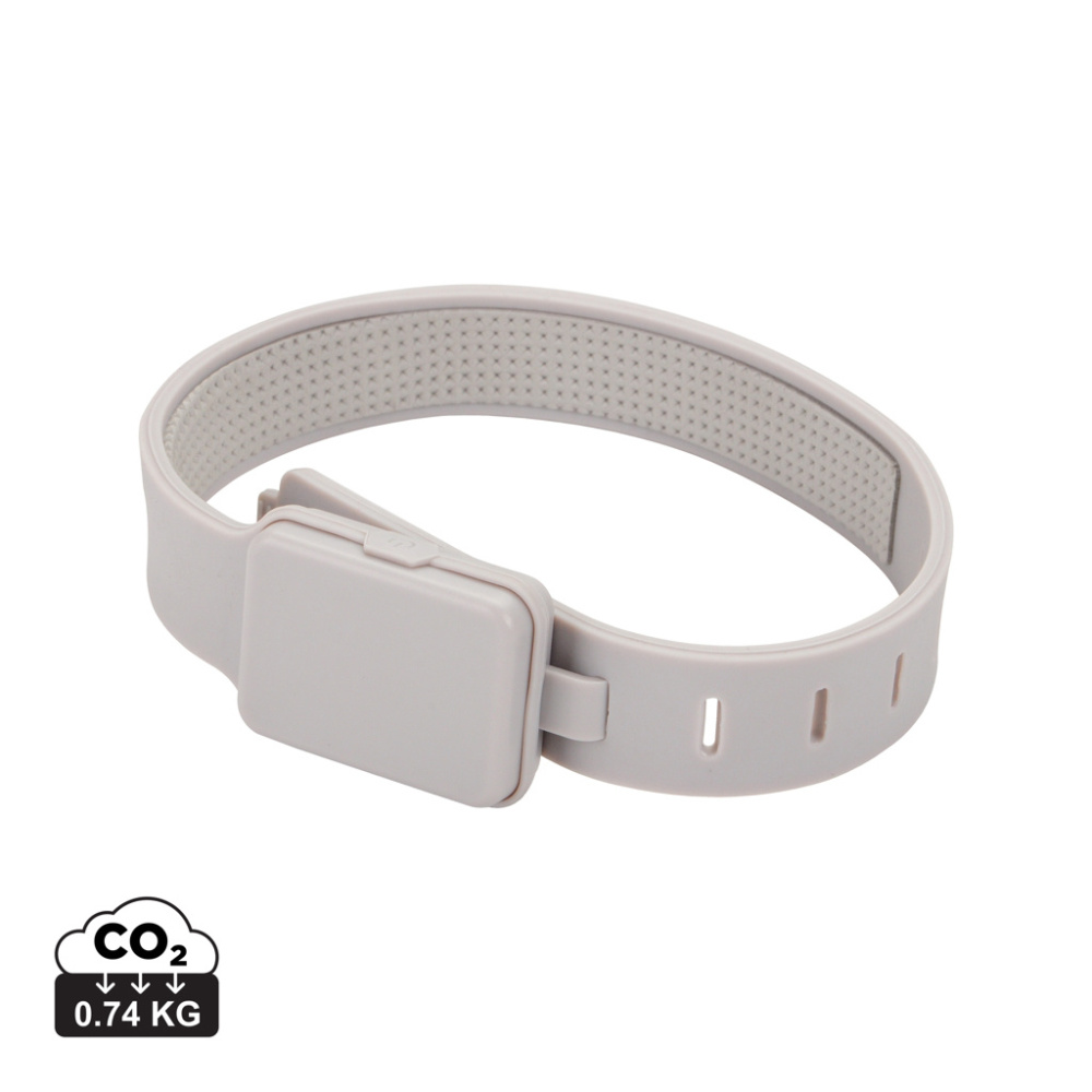 Logo trade promotional gifts picture of: Lumi Sprint RCS rplastic LED re-chargeable running light