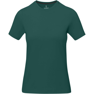 Logo trade promotional merchandise image of: Nanaimo short sleeve women's t-shirt