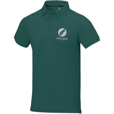 Logo trade advertising products picture of: Calgary short sleeve men's polo