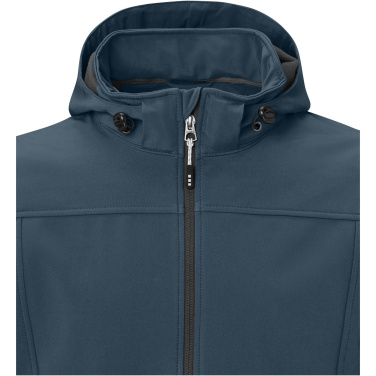 Logo trade promotional merchandise image of: Langley men's softshell jacket