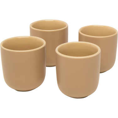 Logo trade promotional merchandise photo of: Male 4-piece 90 ml espresso cup