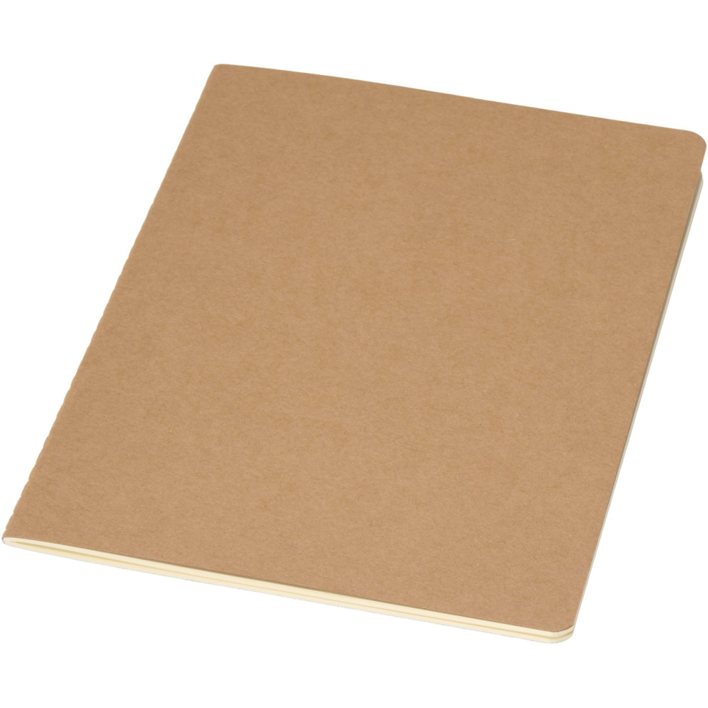 Logotrade advertising product picture of: Slyk A5 kraft cahier notebook with ruled pages