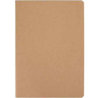 Logo trade promotional product photo of: Slyk A5 kraft cahier notebook with ruled pages