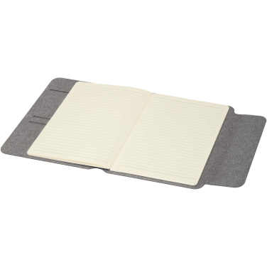 Logo trade promotional giveaways image of: Andean A5 RCS recycled portfolio