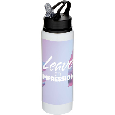 Logo trade corporate gifts image of: Fitz 800 ml RCS recycled single wall stainless steel water bottle
