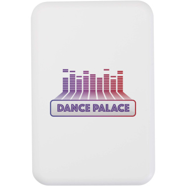 Logotrade corporate gift image of: Acrab 5000 mAh 15W magnetic wireless power bank with 20W PD - made from recycled plastic