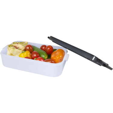 Logo trade promotional merchandise picture of: Snappy lunch box and cutlery set