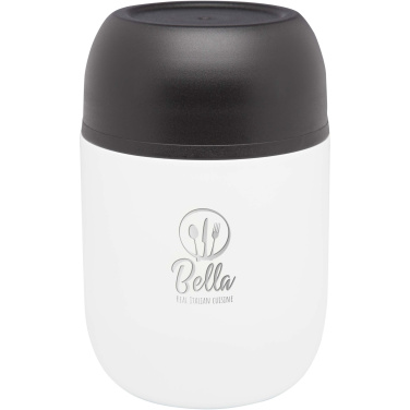 Logo trade promotional items picture of: Supo 480 ml double-walled recycled stainless steel lunch pot