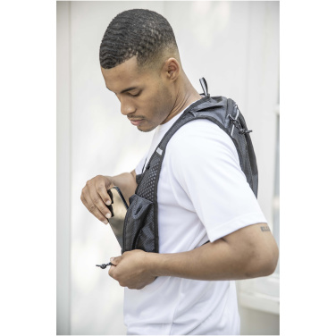 Logo trade promotional merchandise image of: Nomad GRS recycled running vest hydration pack 5L