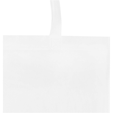 Logo trade promotional products image of: EcoSeal GRS recycled nonwoven convention tote bag 6L