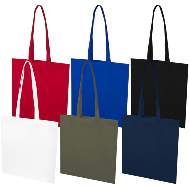 Logo trade promotional giveaways image of: EcoSeal GRS recycled nonwoven convention tote bag 6L