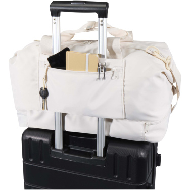 Logo trade promotional products image of: Trip Aware™ recycled travel duffel bag 42L