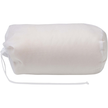 Logo trade promotional merchandise photo of: Ashen GRS recycled sherpa blanket