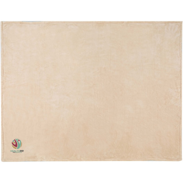 Logotrade promotional gifts photo of: Ashen GRS recycled sherpa blanket