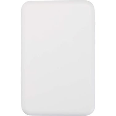 Logo trade business gifts image of: Acrab 10.000 mAh 15W magnetic wireless power bank with 20W PD - made from recycled plastic