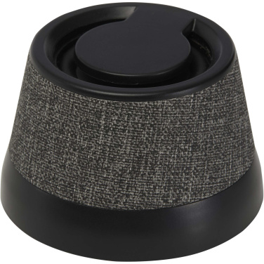 Logo trade promotional merchandise picture of: Horna 3W recycled plastic magnetic wireless speaker