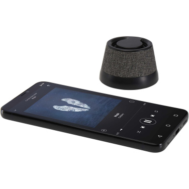 Logo trade promotional items image of: Horna 3W recycled plastic magnetic wireless speaker