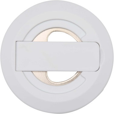 Logo trade business gift photo of: Ain recycled plastic magnetic phone stand with bottle opener