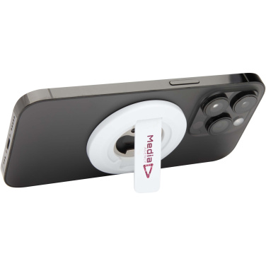 Logotrade promotional merchandise picture of: Ain recycled plastic magnetic phone stand with bottle opener