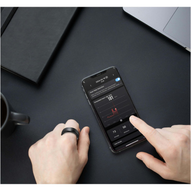 Logotrade promotional product picture of: Prixton Orbyt smart ring