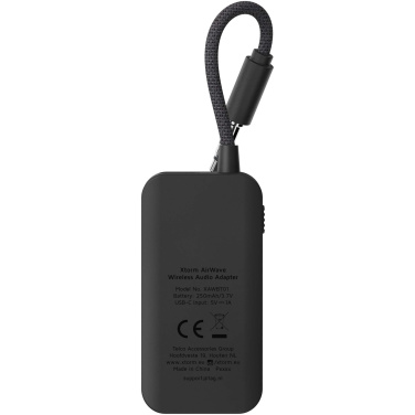 Logo trade corporate gifts image of: Xtorm XAWBT01 AirWave wireless audio adapter