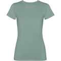 Fiyi short sleeve women's t-shirt, Dark green