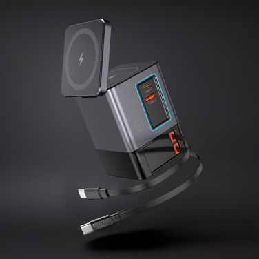 Logotrade business gift image of: Urban Vitamin Sacramento 105W GAN charger+retractable cables