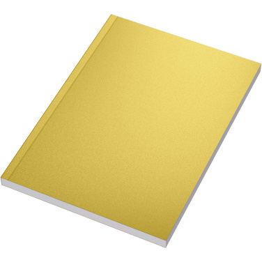 Logotrade promotional merchandise photo of: Novella Austen A5 metallic soft cover notebook - 100 sheets