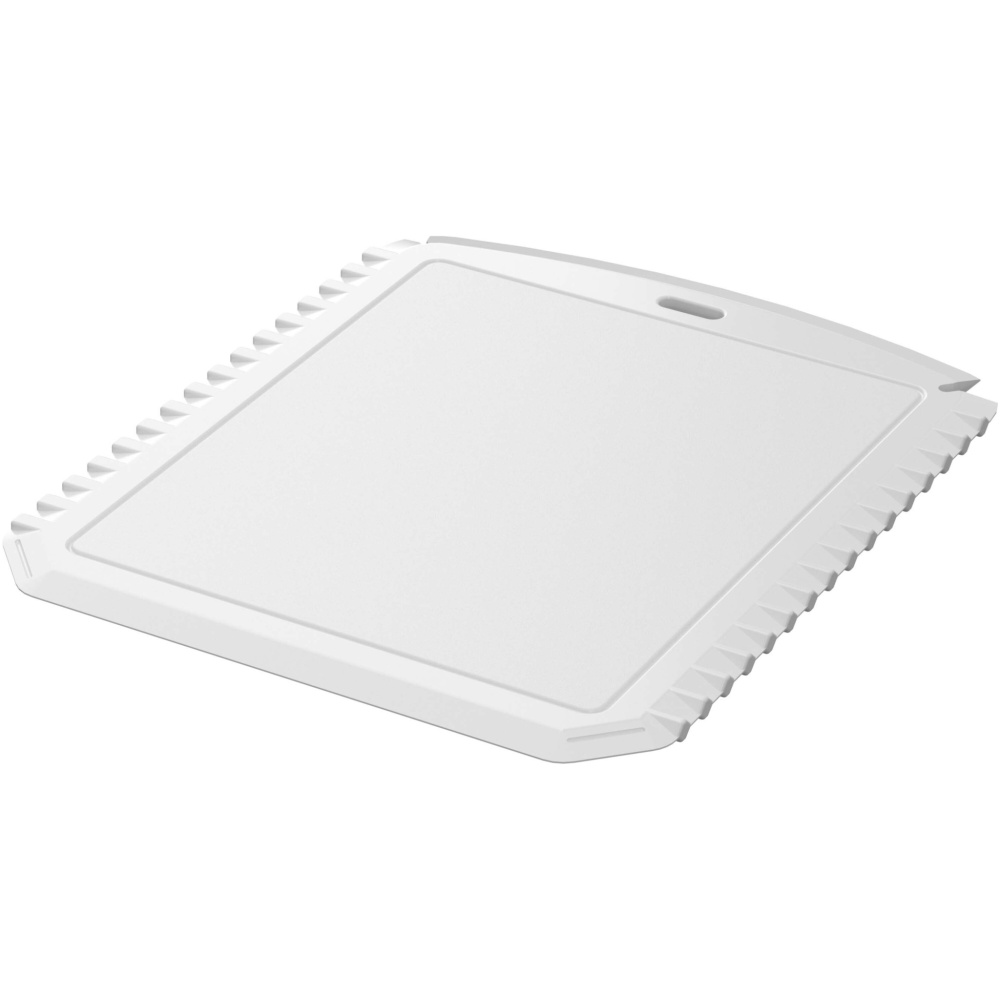 Logo trade corporate gift photo of: Thrym rectangular recycled plastic ice scraper