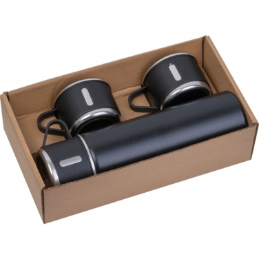 Logo trade advertising products picture of: Insulated bottle set ICELAND