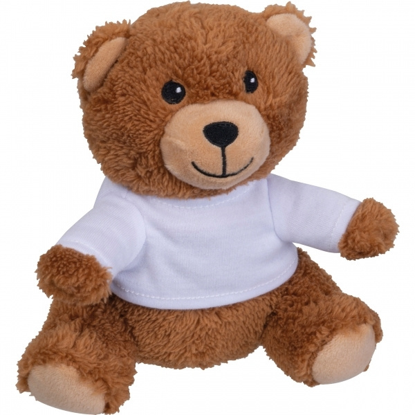 Logo trade corporate gift photo of: Plush teddy bear HELSINKI