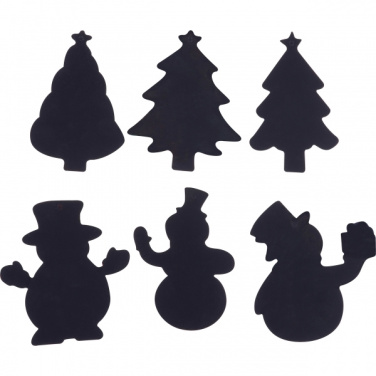 Logotrade business gift image of: Scratch-off Christmas ornaments SOUTH POLE