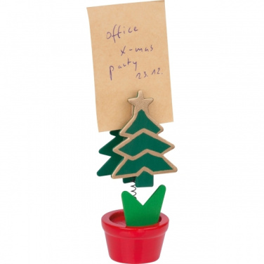 Logo trade corporate gift photo of: Christmas tree clip WINNIPEG