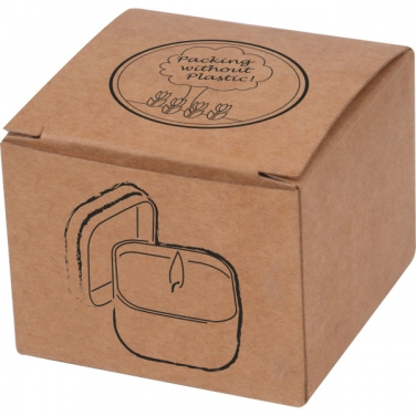 Logotrade promotional merchandise photo of: Candle in tin PRAGUE