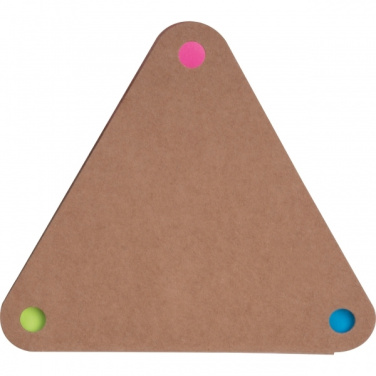 Logo trade promotional products image of: Sticky Note Booklet BOSTON