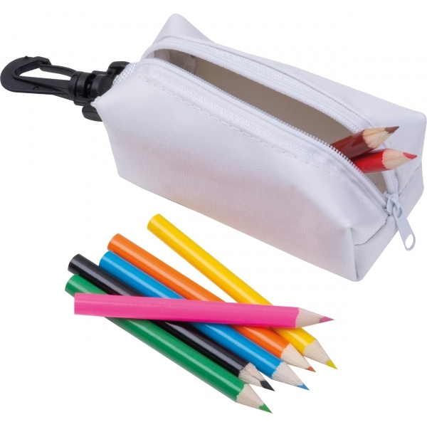 Logotrade promotional product image of: Case with Colored Pencils CARLTON