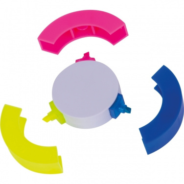 Logotrade promotional merchandise photo of: 3-in-1 Highlighter ANDORRA