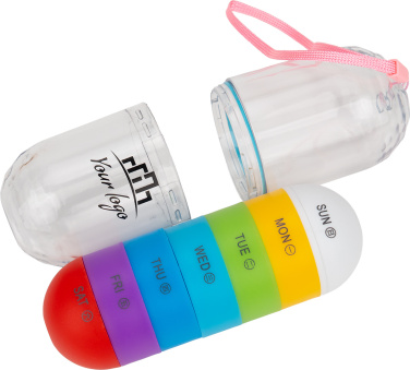 Logo trade promotional items image of: Pillbox