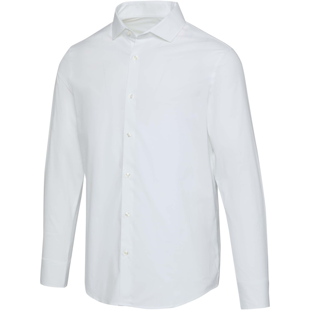 Logo trade promotional merchandise picture of: Carnelian poplin men's shirt