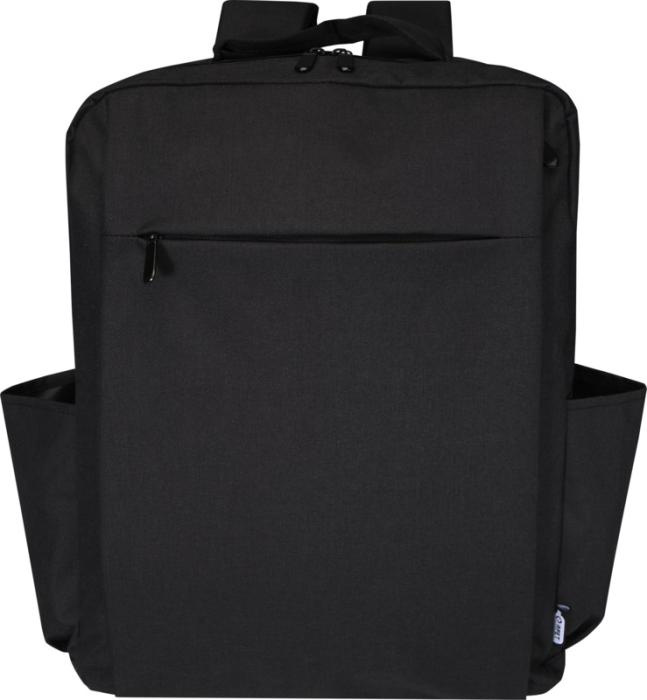 Logotrade promotional giveaway picture of: Libra 15” GRS recycled laptop backpack 15L