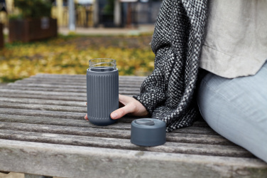 Logotrade promotional item picture of: Black+Blum Glass Travel Cup 340ML