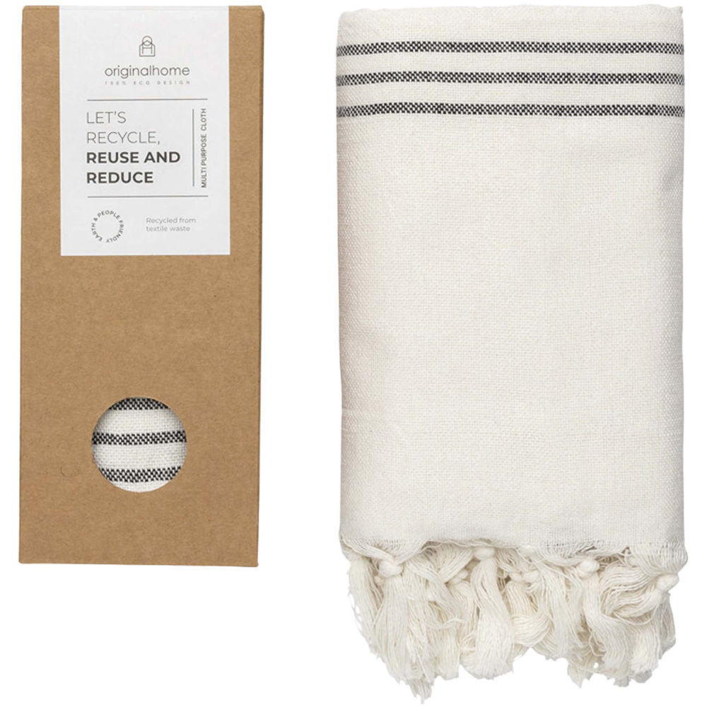 Logo trade promotional gifts picture of: Originalhome recycled cloth - 85 x 175 cm